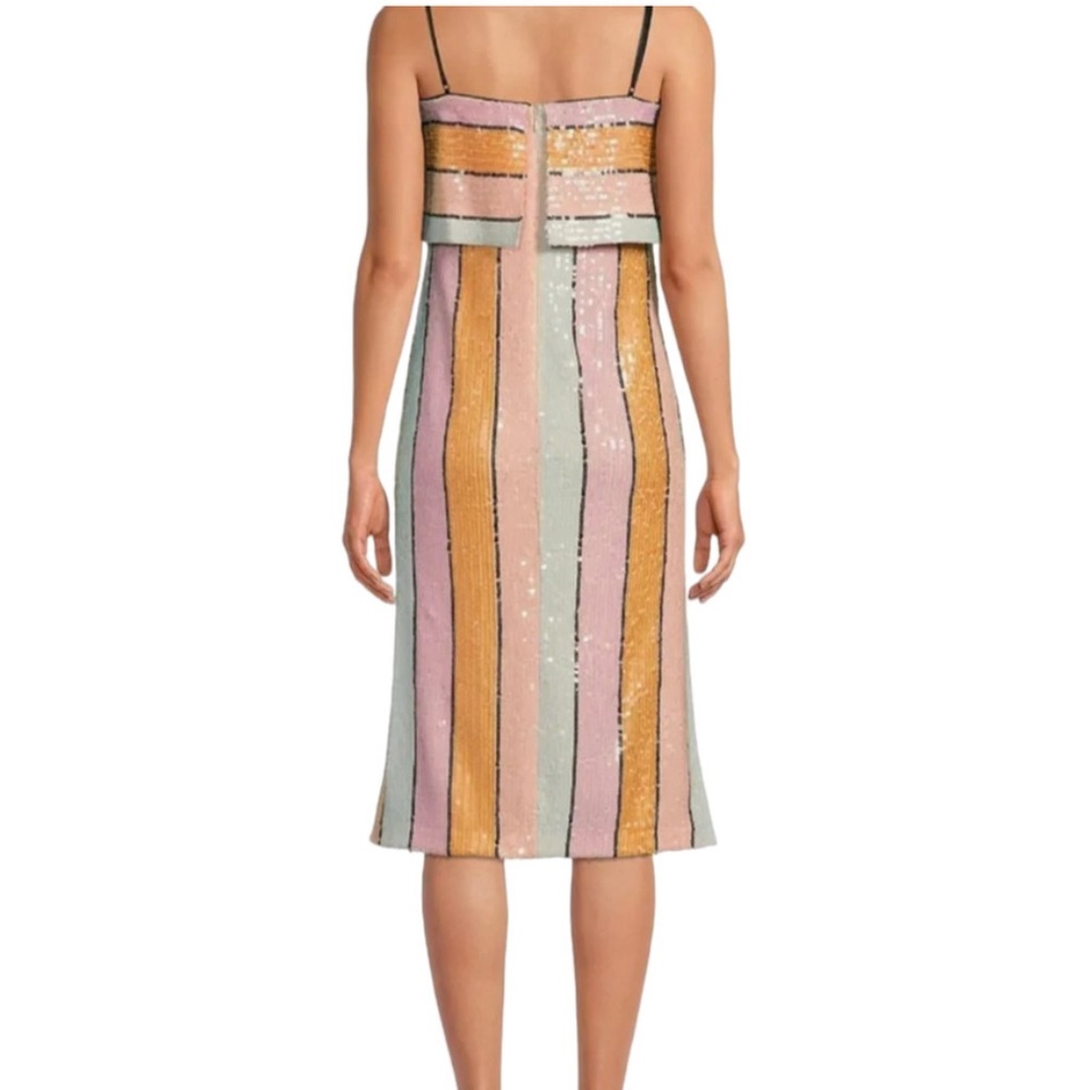 Gianni Bini | Alston Stripe Sequin Dress NWT - Picture 3 of 3